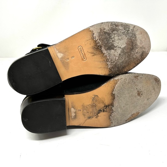 COACH Leoda Suede, Leather ankle booties, size 8 - Picture 16 of 16